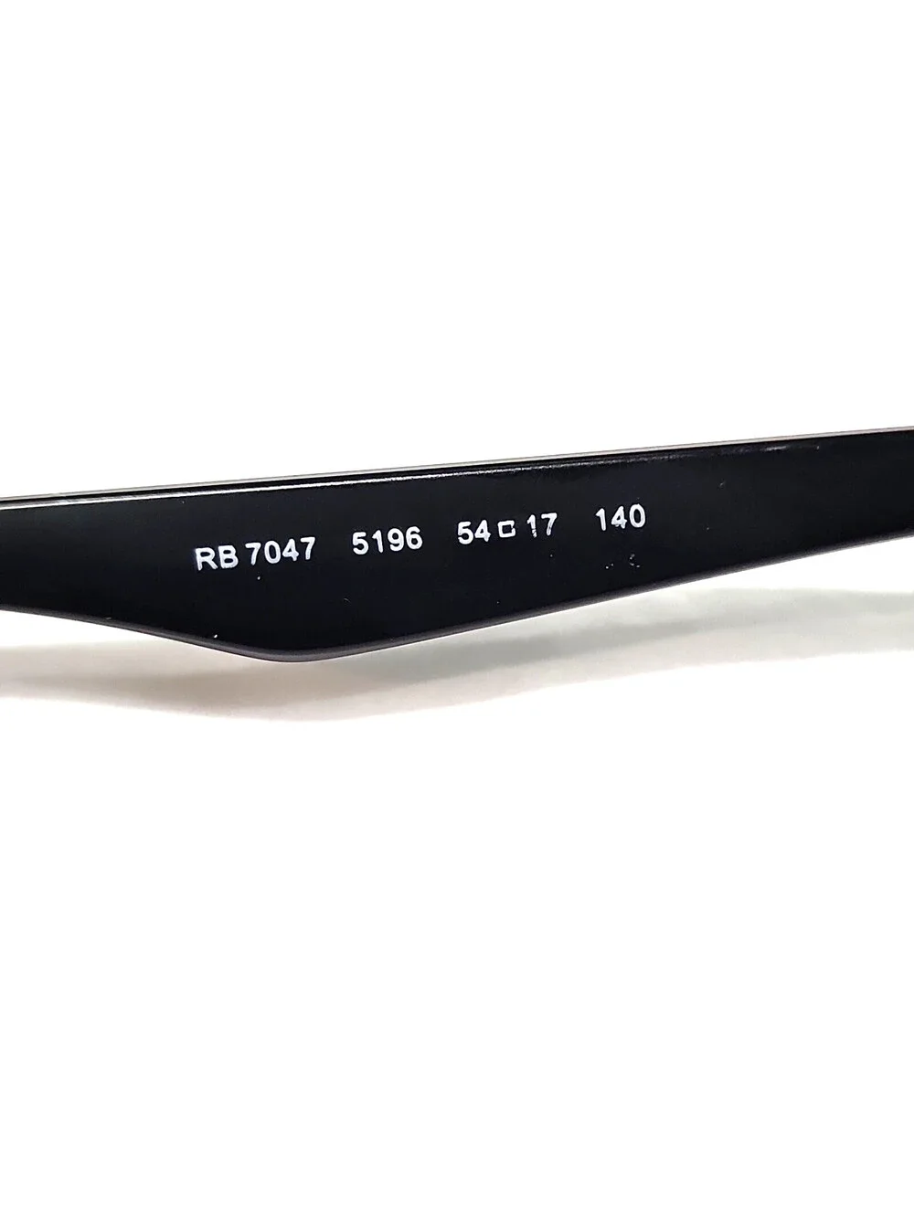 Ray Ban RB7047 5196 Black Square Eyeglasses Frames 54-17 140 AB